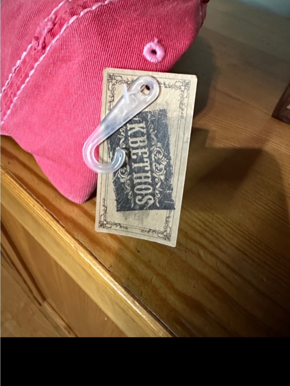 You Had Me at Margaritas Distressed Pink Embroidered Baseball Cap - Picture 5 of 7